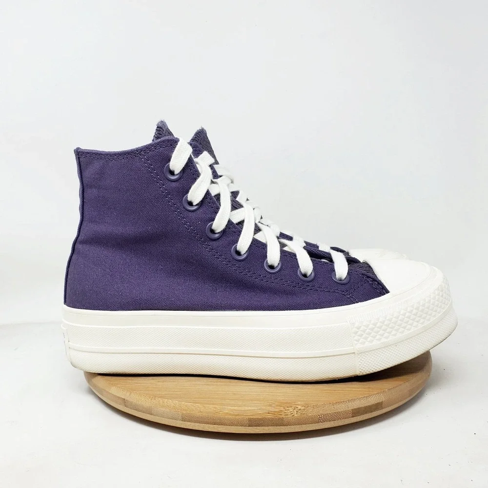 Converse‎ Chuck Taylor All Star Lift Shoes Womens 6.5 Purple Platform Sneaker